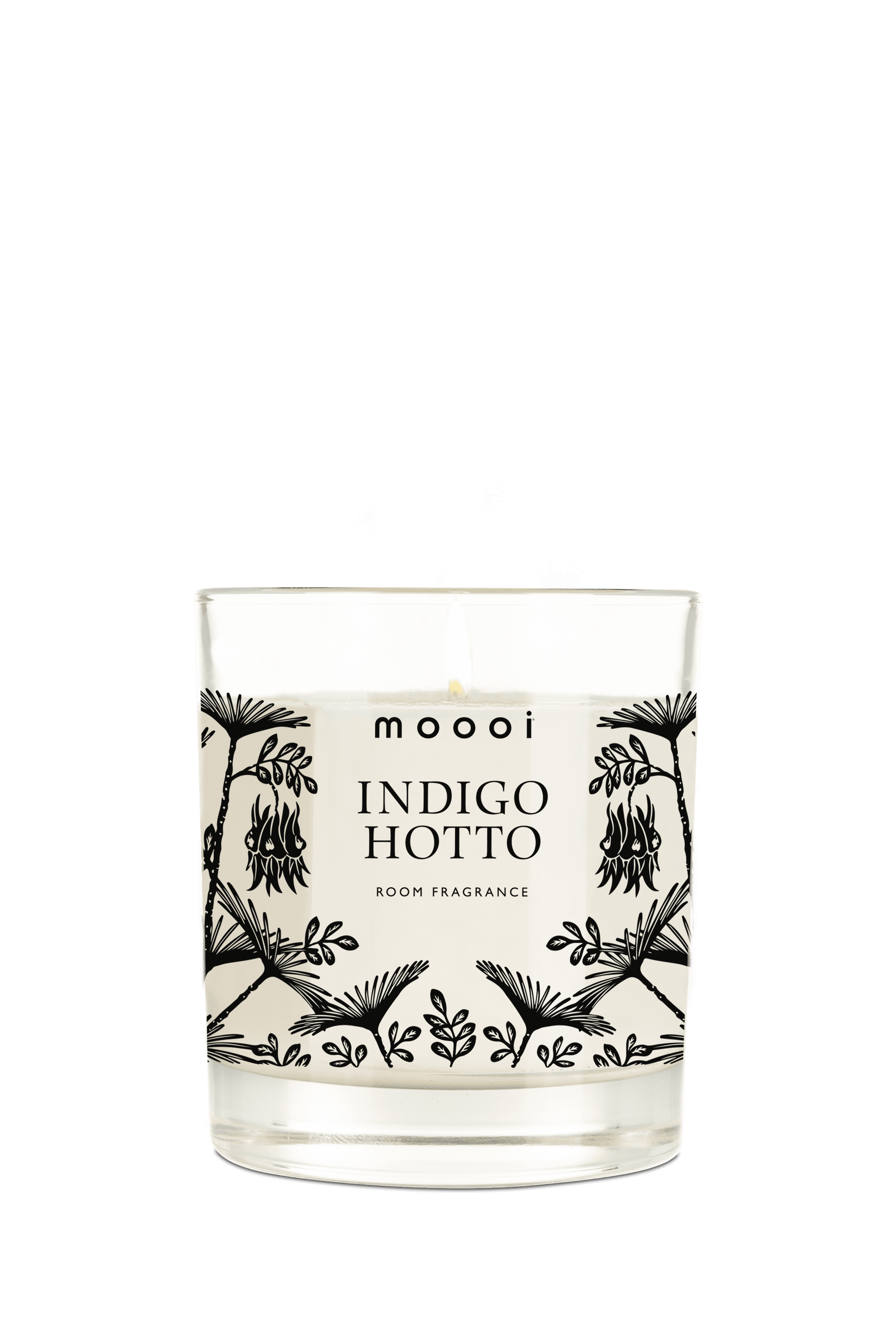 Scented Candle Indigo Hotto front view